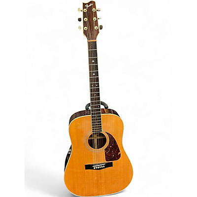 Used Fender F260S Natural Acoustic Guitar