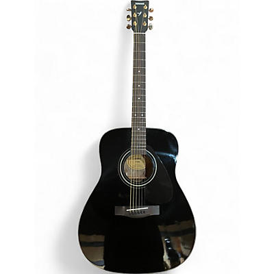 Used Fender F335 Black Acoustic Guitar
