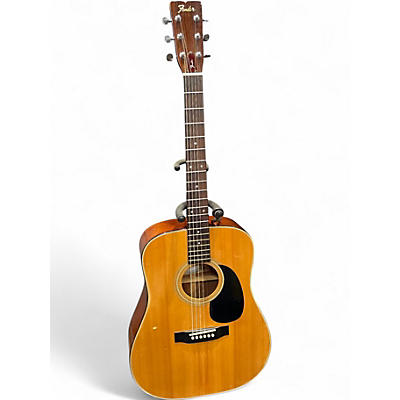 Used Fender F35 Natural Acoustic Electric Guitar