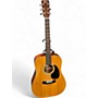 Used Fender F35 Natural Acoustic Electric Guitar Natural