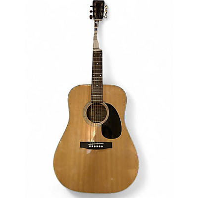 Used Fender F35 Natural Acoustic Guitar