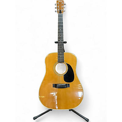 Used Fender F35 Natural Acoustic Guitar