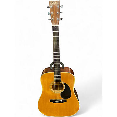 Used Fender F35 Natural Acoustic Guitar