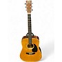 Used Fender F35 Natural Acoustic Guitar Natural