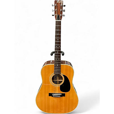 Used Fender F65 Natural Acoustic Guitar