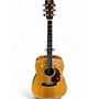 Used Fender F65 Natural Acoustic Guitar Natural