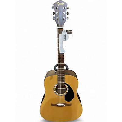 Used Fender FA-125 Natural Acoustic Guitar