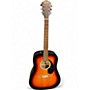 Used Fender FA-125 Sunburst Acoustic Guitar Sunburst