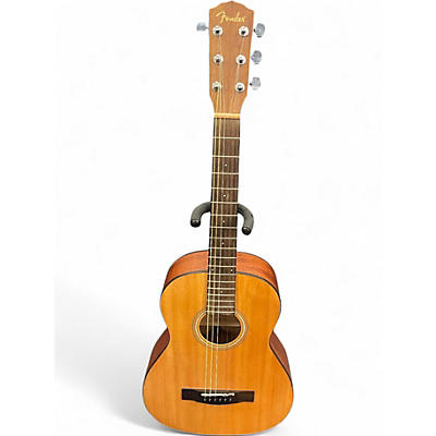 Used Fender FA-15 Natural Acoustic Guitar