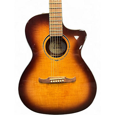 Used Fender FA-345CE 2 Color Sunburst Acoustic Guitar