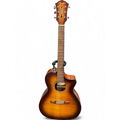 Fender Used Fender FA-345CE Tea Burst Acoustic Electric Guitar