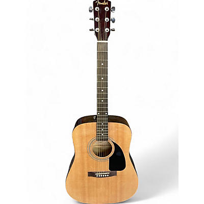 Fender Used Fender FA100 Natural Acoustic Guitar