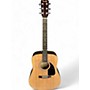 Used Fender Used Fender FA100 Natural Acoustic Guitar Natural