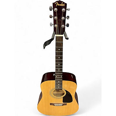 Used Fender FA100 Natural Acoustic Guitar