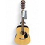 Used Fender FA100 Natural Acoustic Guitar Natural