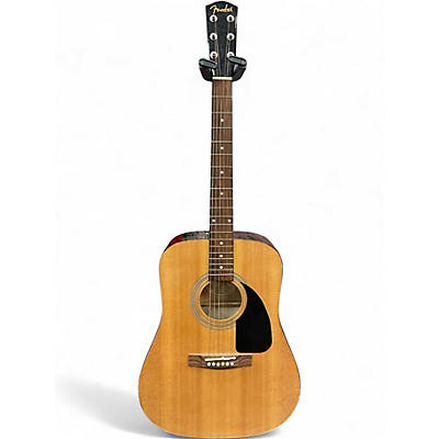 Used Fender FA100 Natural Acoustic Guitar