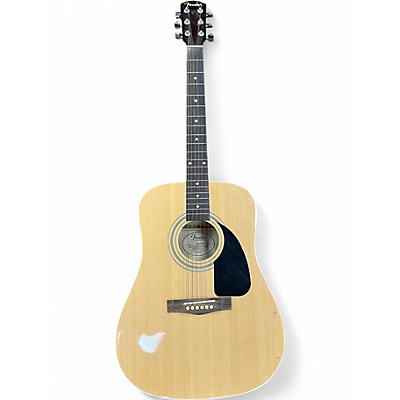 Used Fender FA100 Natural Acoustic Guitar