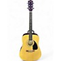 Used Fender FA100 Natural Acoustic Guitar Natural
