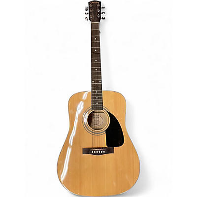 Used Fender FA100 Natural Acoustic Guitar