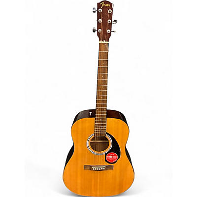 Used Fender FA115 Natural Acoustic Guitar