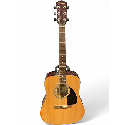 Used Fender FA115 Natural Acoustic Guitar