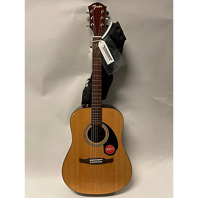 Fender Used Fender FA125 Dread Vintage Natural Acoustic Guitar