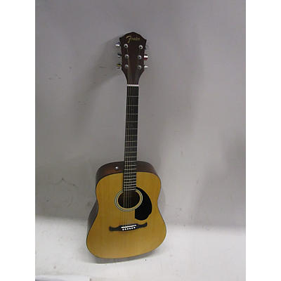 Used Fender FA125 Natural Acoustic Guitar