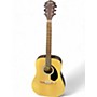 Used Fender Used Fender FA125 Natural Acoustic Guitar Natural