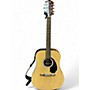 Used Fender FA125 Natural Acoustic Guitar Natural