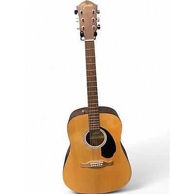 Used Fender FA125 Natural Acoustic Guitar