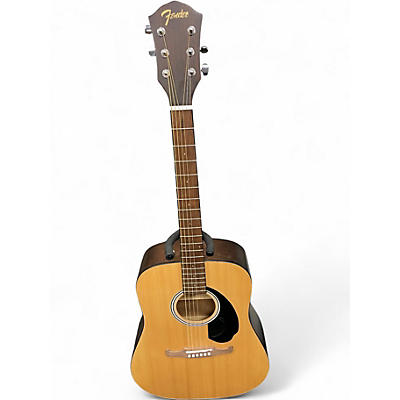Used Fender FA125 Natural Acoustic Guitar