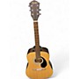 Used Fender FA125 Natural Acoustic Guitar Natural