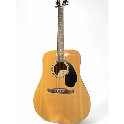 Used Fender FA125 Natural Acoustic Guitar