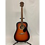 Used Fender Used Fender FA125 Sunburst Acoustic Guitar Sunburst