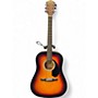 Used Fender FA125 Sunburst Acoustic Guitar Sunburst