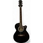 Used Fender Used Fender FA130CE Black Acoustic Electric Guitar Black