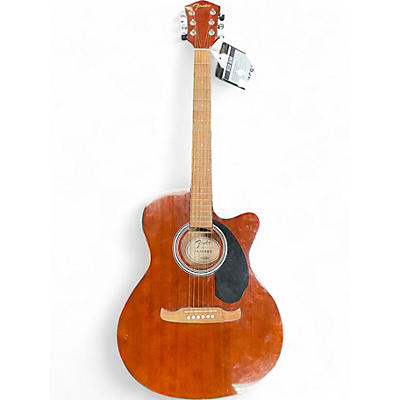 Used Fender FA134CE Mahogany Acoustic Electric Guitar