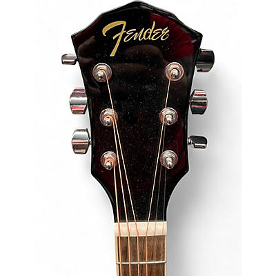 Used Fender  FA135CE BLACK Acoustic Electric Guitar