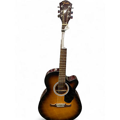 Used Fender FA135CE Concert 2 Color Sunburst Acoustic Electric Guitar