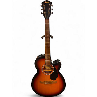 Used Fender FA135CE Concert 2 Color Sunburst Acoustic Electric Guitar