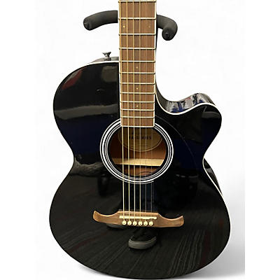 Used Fender FA135CE Concert BLACK Acoustic Electric Guitar