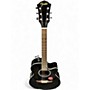 Used Fender FA135CE Concert Black Acoustic Electric Guitar Black