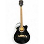 Used Fender FA135CE Concert Black Acoustic Electric Guitar Black