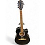 Used Fender FA135CE Concert Black Acoustic Electric Guitar Black
