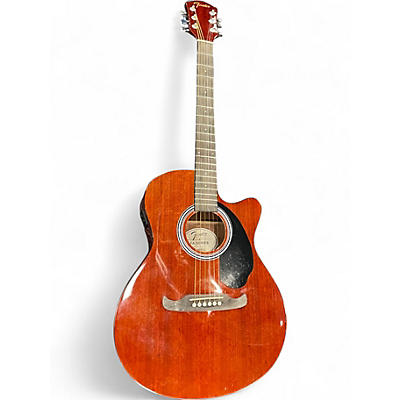 Used Fender FA135CE Concert Mahogany Acoustic Electric Guitar