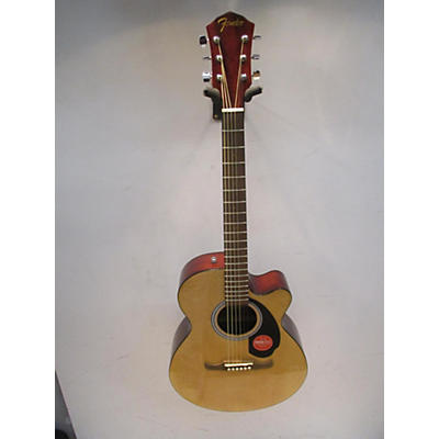 Fender Used Fender FA135CE Concert Natural Acoustic Electric Guitar