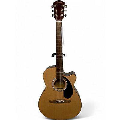 Fender Used Fender FA135CE Concert Natural Acoustic Electric Guitar