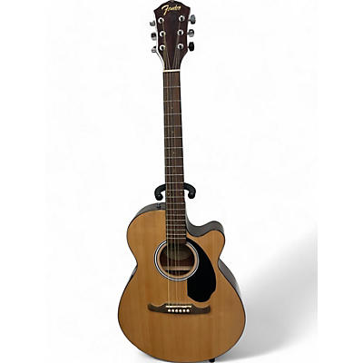 Fender Used Fender FA135CE Concert Natural Acoustic Electric Guitar