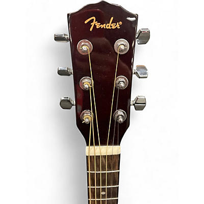 Used Fender FA135CE Concert Natural Acoustic Electric Guitar