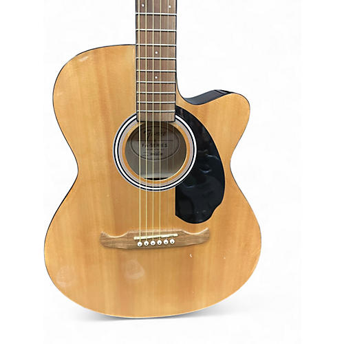 Used Fender FA135CE Concert Natural Acoustic Electric Guitar Natural